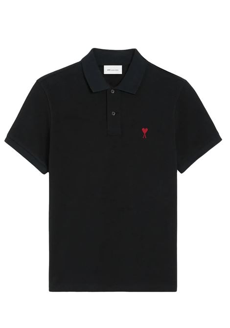 polo adc uomo nera AMI PARIS | BFUPL001.760001